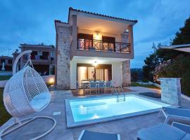 Earthy Boutique Luxurious House -Marble Luxury House, hotel with jacuzzis in Paliouri