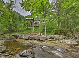 Beautiful Jay Peak Home Near Creek and Waterfalls!, vacation home in Jay