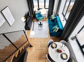 Bob W Duo Lofts、タルトゥの4つ星ホテル