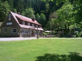 Viesu nams Waldpension Harzer Waldwinkel pilsētā Bādgrunde