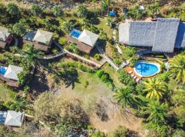 Villas Punta India, camping resort en Playa Ostional