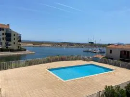 Appartement sur la marina vue mer panoramique