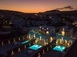 Modern Dome Homes Of Santorini, villa i Perissa