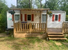 mobil home, camping en Saint-Chéron