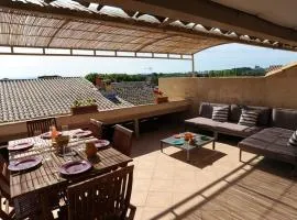 Maison confortable à Villeneuve-lès-Avignon, plancha incluse