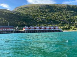Amazing fisherman cabin in the heart of Lofoten, hotell i nærheten av Leknes lufthavn - LKN 