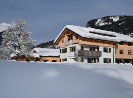 Haus Bergquell, hotel familiar en Au