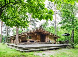 Forest hut Stariy Prud, rantatalo kohteessa Filippovichi