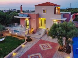 Cypress Village - Lux villa 5' from beach, hotel din Daratso