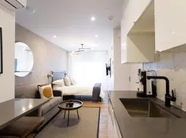 The Santamaria Golden Palms Studio by Den Stays