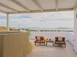 Olive Garden Luxury Resort - Jacuzzi & Seaview Suite II - Aliki Angairiá Paros, hôtel à Angairiá