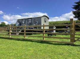 The Shepherd s Hut at Hafoty Boeth, villa i Corwen