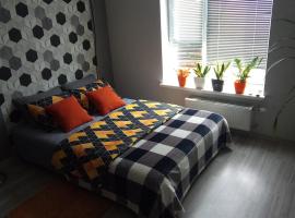 Loft Studio Apartment in the Gated Residential Complex Comfort Town КТ-05, hotel with pools in Kyiv