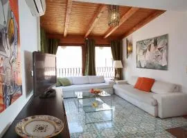 Luxury Villa Taormina city center, terrace with views