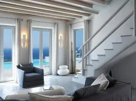 Exquisite Mykonos Villa Villa Superior 4 Bedroom Private Pool Sea View Houlakia