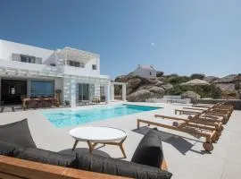 Villa Petra Mare above Mykonos town Private pool