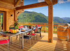 Chalet Sabaroc - OVO Network, hotell i La Giettaz