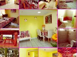El paraíso de Zacatlán, Departamento con Terraza, 10 pax