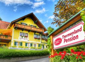 Pension Thermenland、ロイパースドルフ・バイ・フュルステンフェルトのペット同伴可ホテル