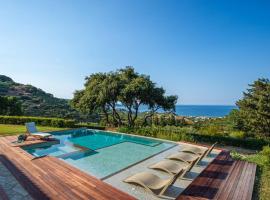 Wild Oak Estate - Stone Villa with Sea Views , by ZanteWize, hotel v mestu Argasi