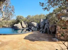 Lettu di Ita - Spectacular Gallura Stazzu with sea view and pool