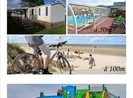 Mobile-home 100m plage Utah Mme SURGET