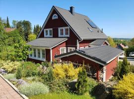 Haus Nordlicht, hotel az Externsteine homokkő-szikla környékén Horn-Bad Meinbergben