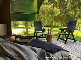 Camping Ardennes Insolites、Marbehanのキャンプ場
