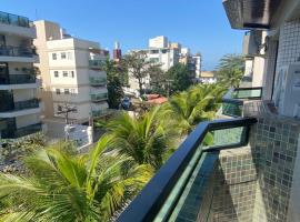 Apto a 2 min a Pé da Praia - Edificio Monte Carmel, hotel i Guarujá