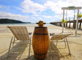 Eden Beach Resort by EHM, hótel í Koh Rong Sanloem