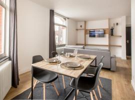 Appartement Croisé Laroche 2 (12min de Lille) โรงแรมที่มีที่จอดรถในมาร์ค-ออง-บาโรล์