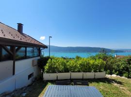 Maisonnette vue panoramique lac d'Annecy, hotel in Veyrier-du-Lac