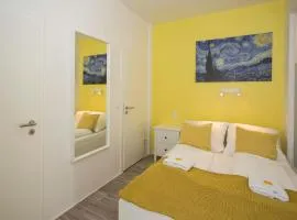 Zentral gelegene, helle Studio Apartments