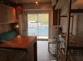 Studette cosy 2 pers centre station La Mongie - FR-1-404-120