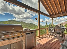 Cripple Creek Mountain Getaway with Hot Tub and Views!，克里普爾溪的Villa