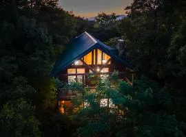 Cozy log cabin!! In heart of PF & close to the Smokies