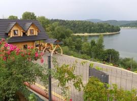 Domek Nad River San, rental pantai di Olchowiec