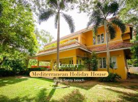 300m from beach - Luxury Mediterranean Holiday House - Pets Welcome ค็อทเทจในบางเสร่