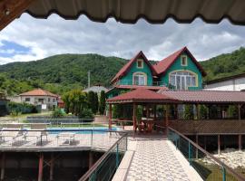 Casa Lucian, hôtel avec piscine à Dubova