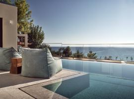 Uparati villa - Hilltop Sea View Retreat, Hotel in Planos