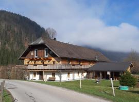 Landhaus Algerhof, cabaña o casa de campo en Abtenau