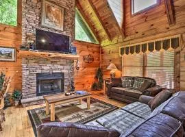 Pigeon Forge Getaway with Covered Patio and Hot Tub!