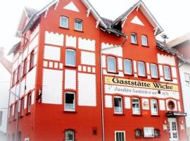 Gaststätte Wicke, hotel in Baunatal