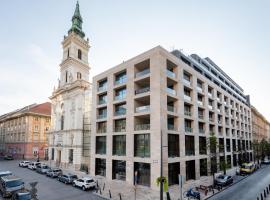 Emerald Downtown Luxury Suites with Hotel services, budget hotel in Budapest