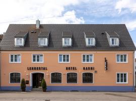 Hotel Garni Lehrertal, B&B i Ulm