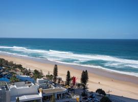 Allunga Stunning Beach Side Apartment, hotel perto de SkyPoint Observation Deck, Gold Coast