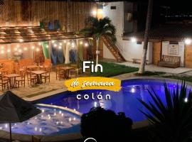 Hotel Luna Nueva, hotel con piscina en Colán