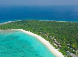 The Barefoot Eco Hotel, kh&aacute;ch sạn c&oacute; hồ bơi ở Hanimaadhoo