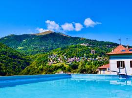 Luxury Villa with Garden&Swimming pool, leilighet i Dizzasco