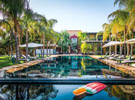 Palais Mirage d'Atlas - Restaurant & Spa & Day Pass, hotel in: Palmeraie, Marrakesh